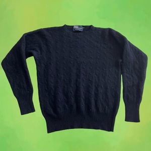 Polo Ralph Lauren 100% Cashmere Cableknit Sweater